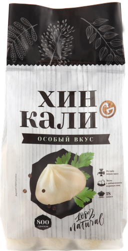 

Хинкали МЕЖЕНИНОВСКИЕ ПРОДУКТЫ Особый вкус, 800г