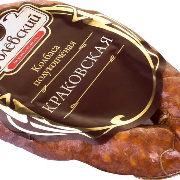 Колбаса полукопчёная Краковская Рублёвский