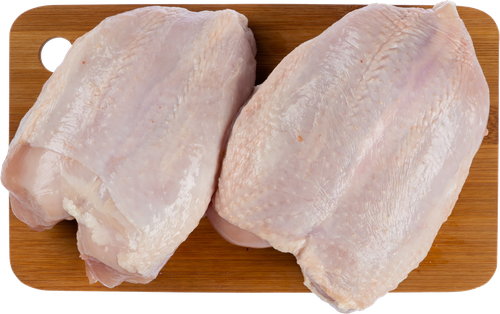 

Куриная грудка с кожей полуфабрикат охлажденный вес ЛЕНТА FRESH СП до 1.0кг