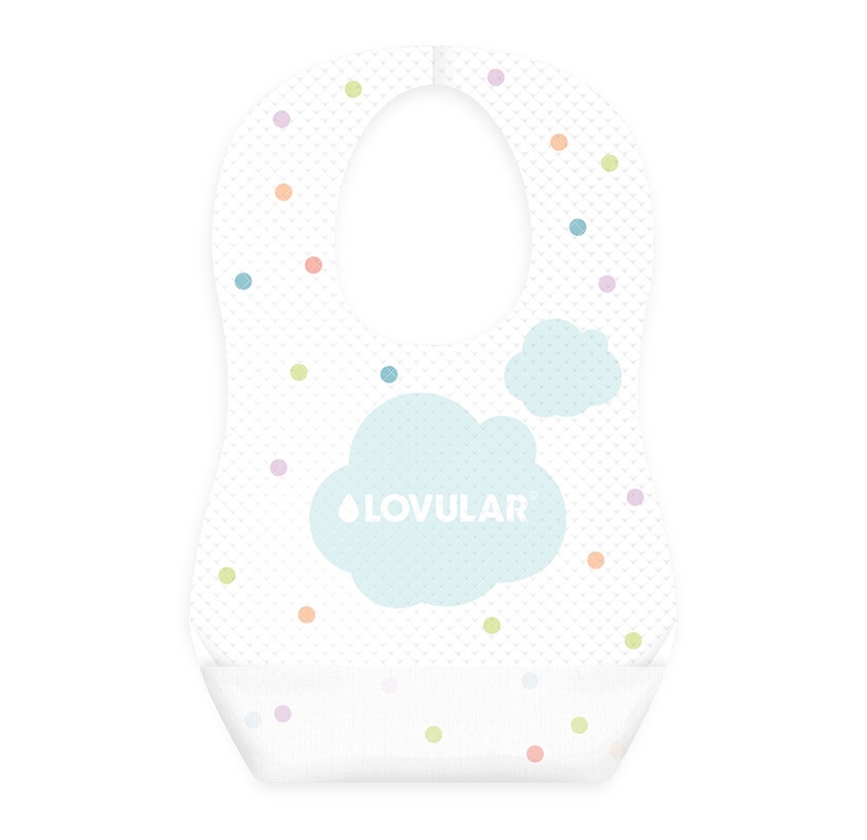 

Нагрудники одноразовые, Lovular, 10 шт., Китай