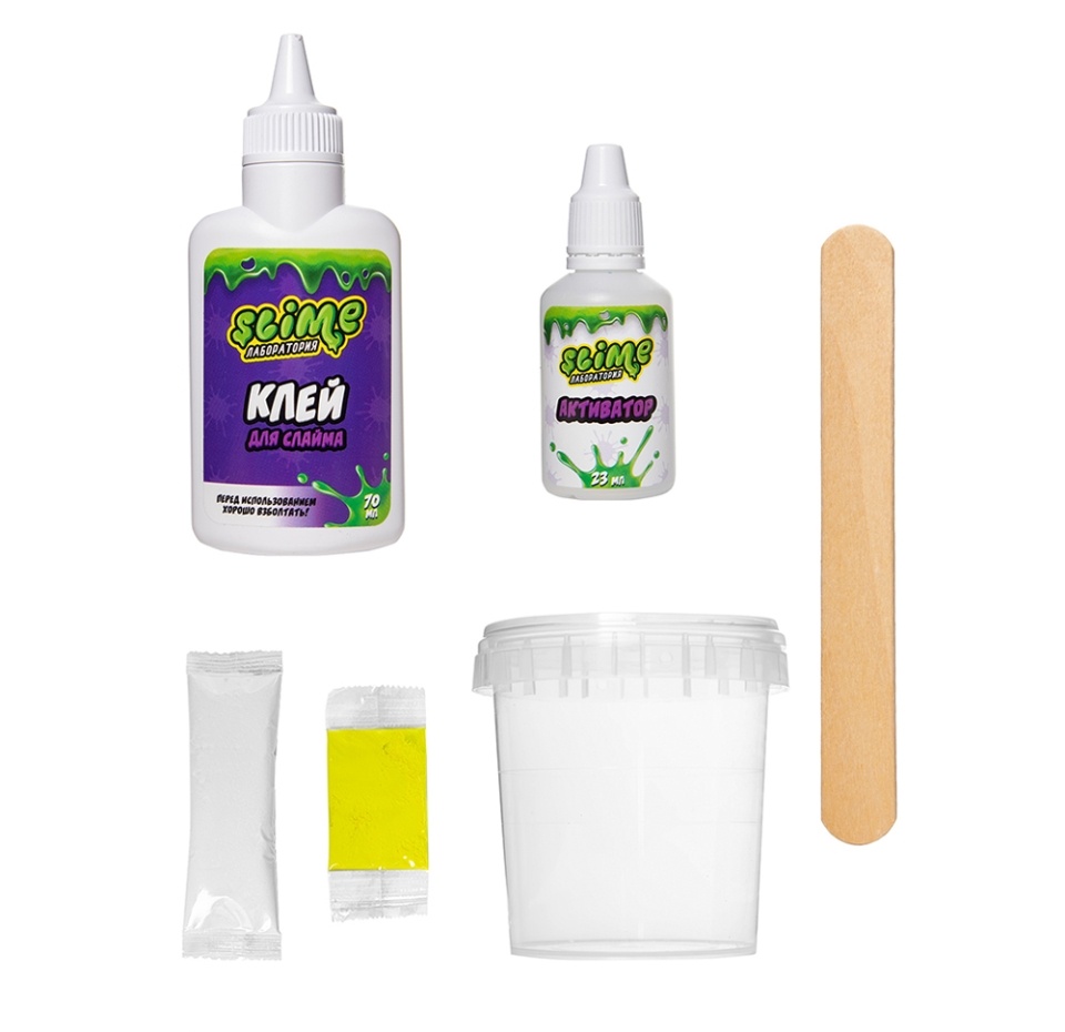 

Набор игровой для создания слаймов SLIME Лаборатория Cream