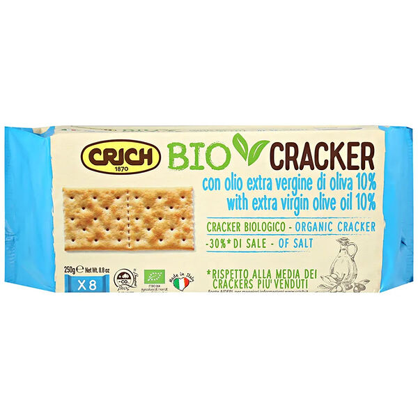 Крекер Crich несоленый органический продукт