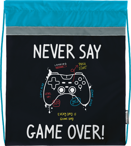 

Мешок для обуви SCHOOLFORMAT Gaming 42х34см, для мальчиков