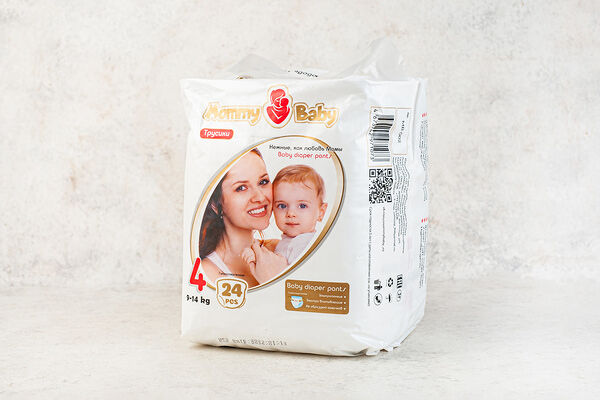 Подгузники-трусики Минипак Mommy Baby, размер 4 9-14кг