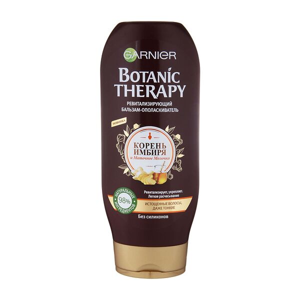 Бальзам-ополаскиватель для волос Garnier Botanic Therapy с имбирем и маточным молочком