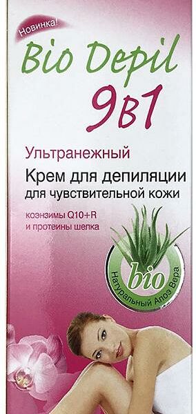 Крем Eveline Bio Depil для депиляции для чувствительной кожи 125 мл