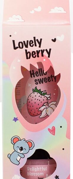 Подарочный набор Lovely berry Гель для душа + Сахарный скраб для тела