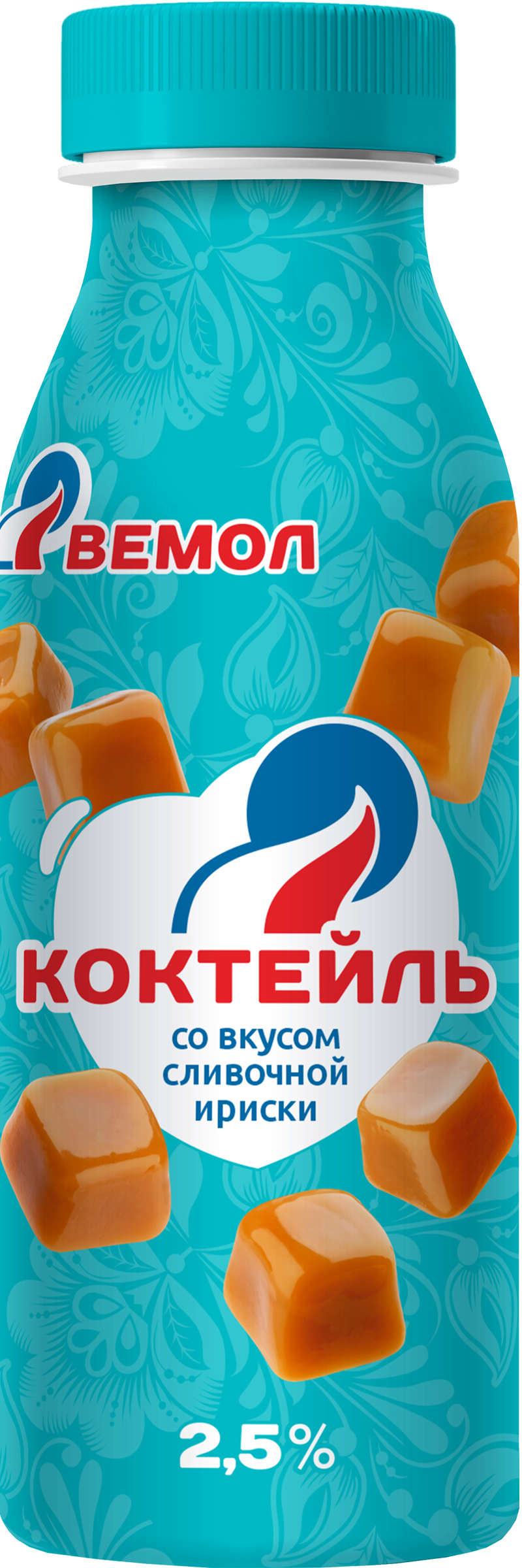 

Коктейль молочный Вемол сливочная ириска 2.5% 290 мл