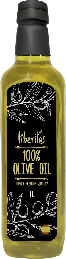 

Масло оливковое LIBERITAS Pomace рафинированное c добавлением нерафинированного 1000 мл