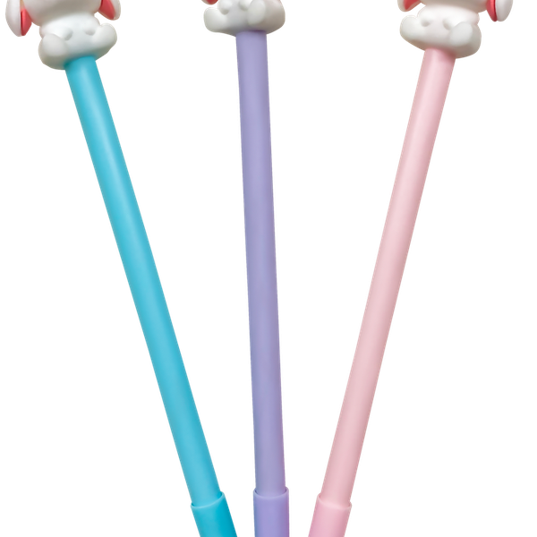 Ручка гелевая Милый зайка, синий