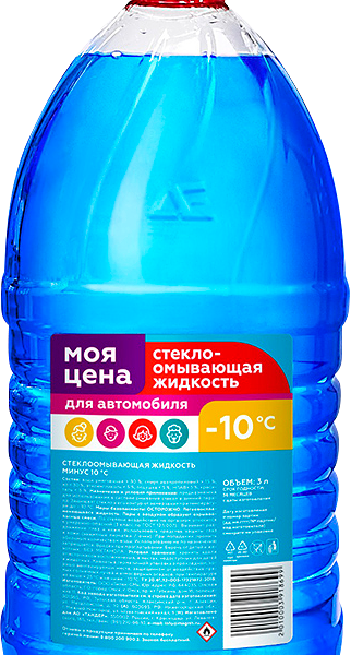 Жидкость Моя Цена Стеклоомывающая -10 3 л