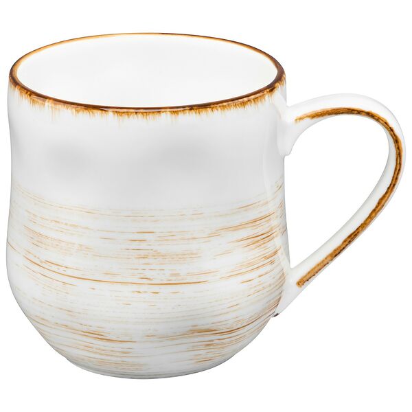 Кружка Кантри натуральный, 500 мл, фарфор