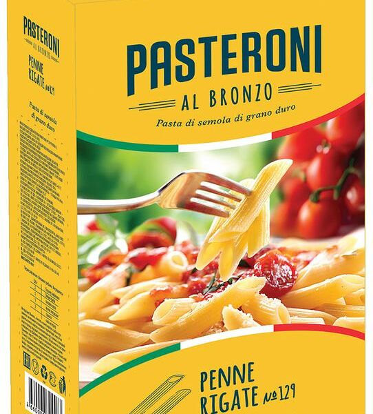 Макаронные изделия Pasteroni Penne Rigate №129