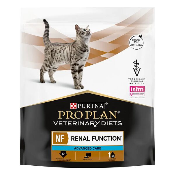 Сухой корм для кошек диетический PRO PLAN® VETERINARY DIETS NF Renal Function Advanced care (Поздняя стадия) при поздней стадии хронической почечной недостаточности, 350 г