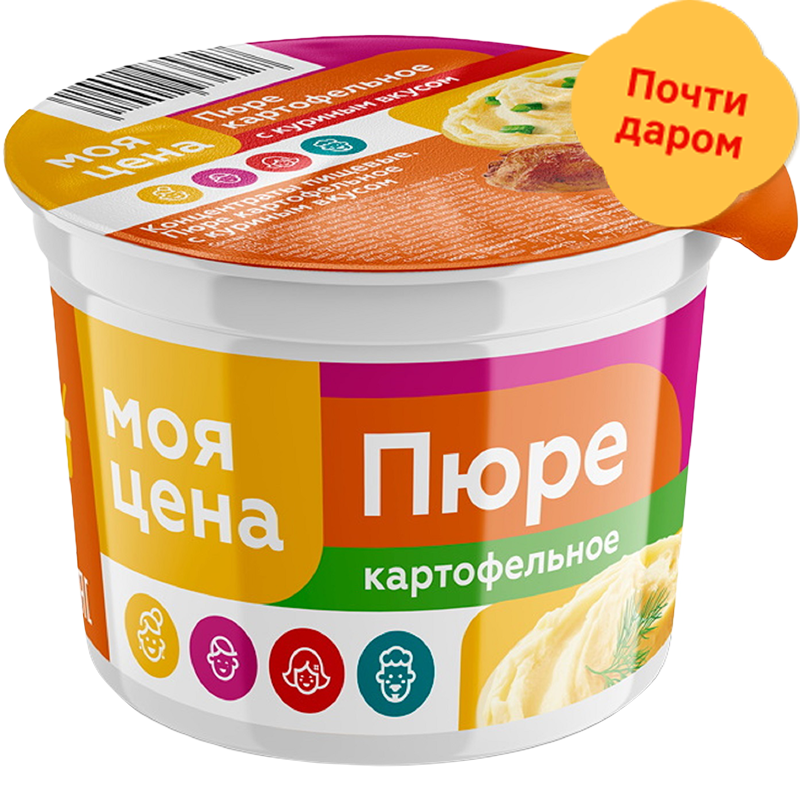 

Пюре Моя Цена со вкусом курицы