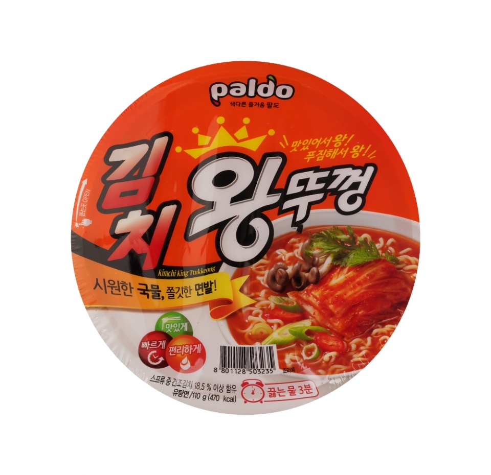 

Лапша Paldo Кимчи Вантуккон быстрого приготовления 110 г