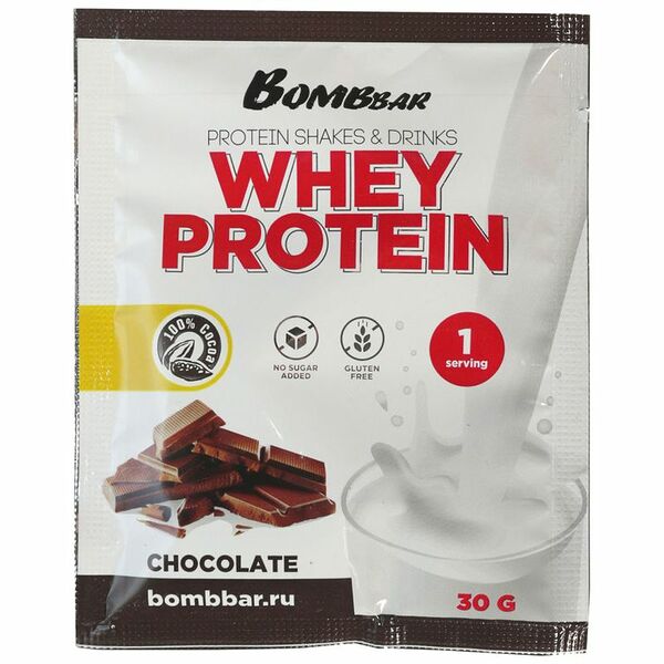 Концентрат для приготовления напитка Bombbar Коктейль шоколадный сухой, 30г