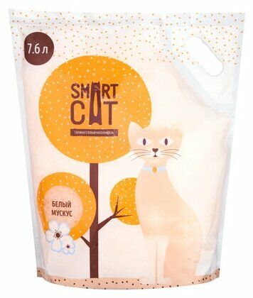 Силикагелевый наполнитель Smart Cat с ароматом 