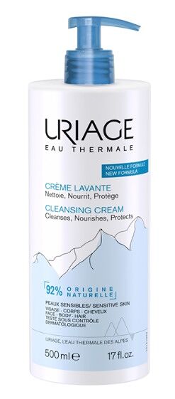 Крем очищающий пенящийся Uriage 500 мл