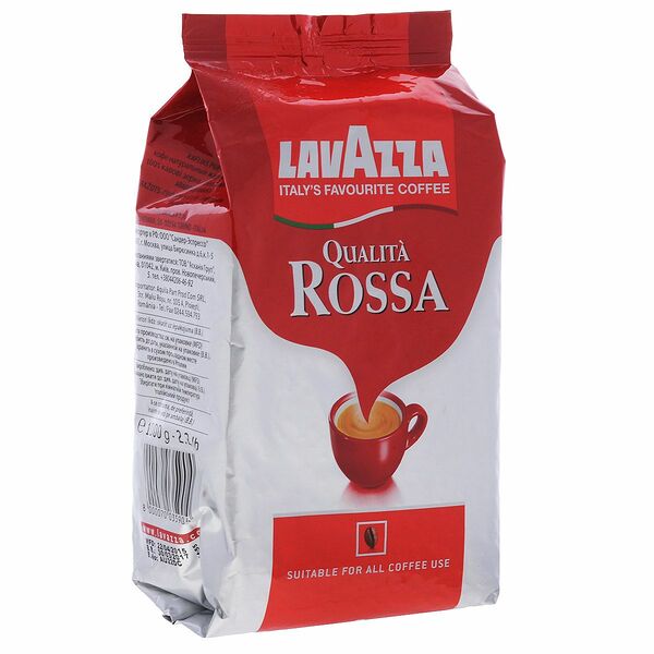 Кофе в зернах Lavazza Rossa