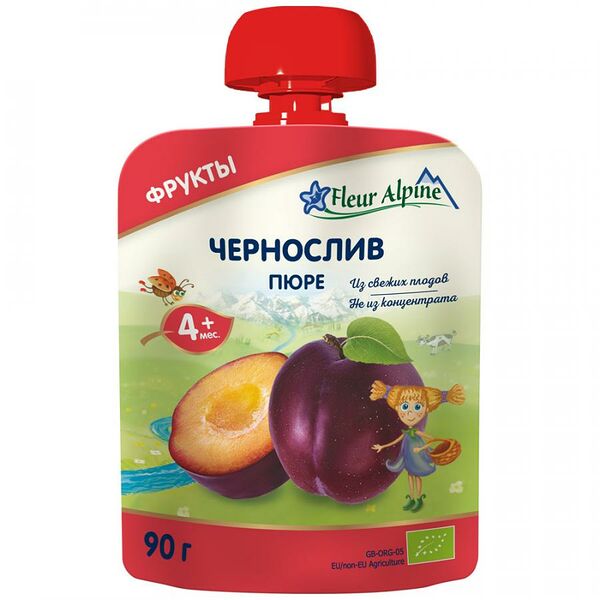Пюре детское Fleur Alpine Чернослив