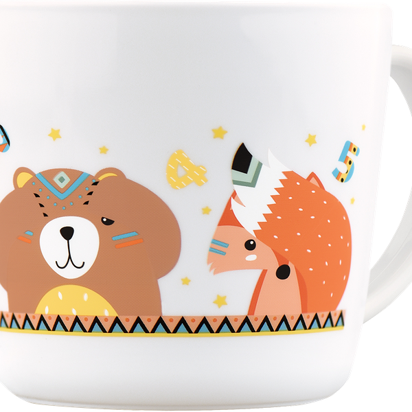 Кружка для кормления Lubby тренировочная от 12+ 200 мл дизайн в ассортименте