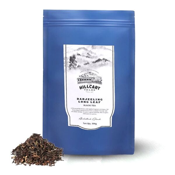 Чай черный The Hillcart Tales Darjeeling 100г пауч Индия