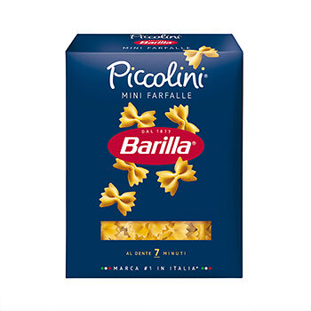 Макароны Barilla Mini Farfalle n.64 из твёрдых сортов пшеницы, 400 г