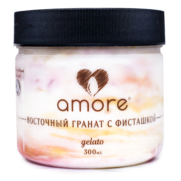 Мороженое Amore Молочное Восточный Гранат с Фисташкой