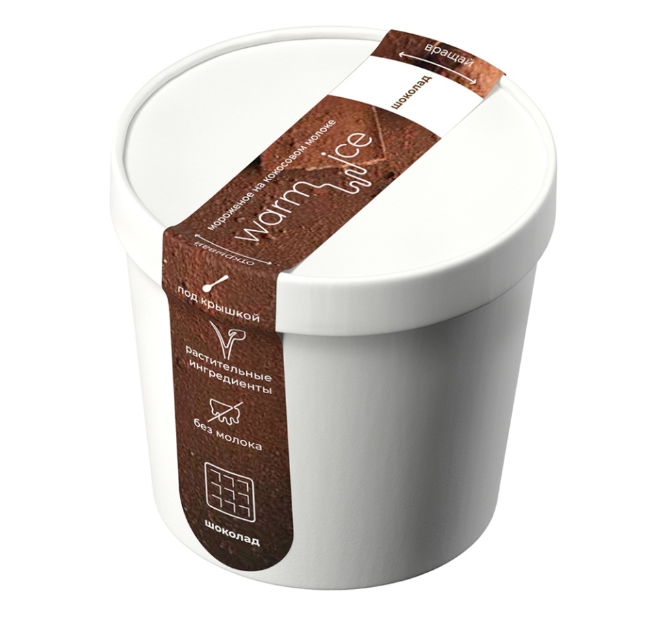 

Мороженое на кокосовом молоке Warm Ice шоколад 80 г