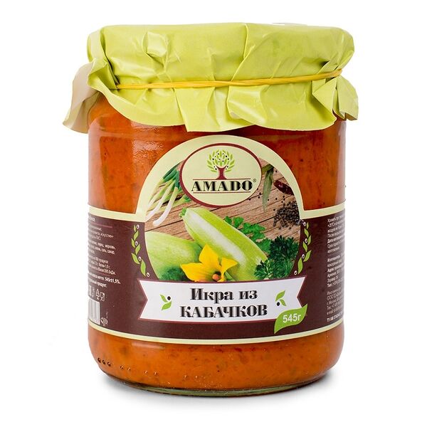 Икра AMADO кабачковая
