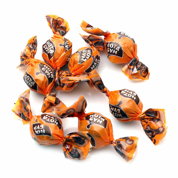 Конфеты жевательный ирис ТМ Нота бум