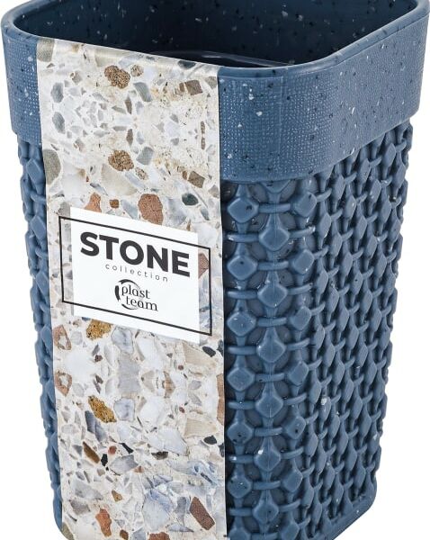 Стакан для ванной комнаты Plast Team Stone 7.4*7.4*11.2см