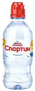 Вода детская Святой источник Спортик негазированная в Магнит со скидкой –25%