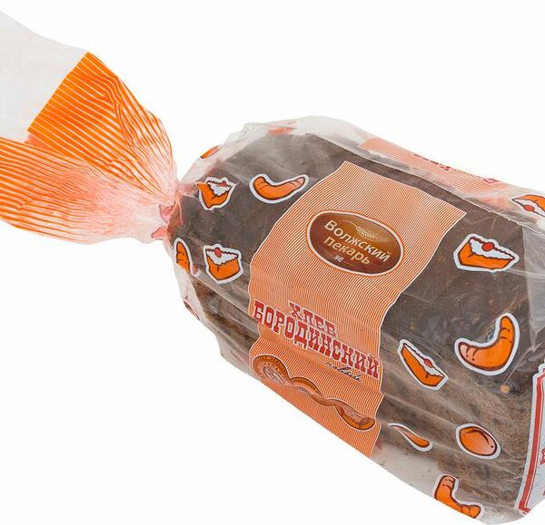 Хлеб Волжский пекарь Бородинский новый, в нарезке 300 г