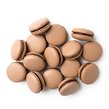 Пирожное макарони шоколадное от шеф-кондитера «Азбуки вкуса»