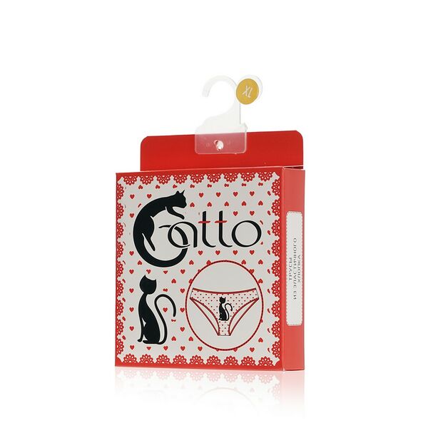 Женские трусы - слипы Atto Gatto Белый XL