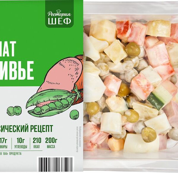 Салат Рестория Шеф Оливье 200г