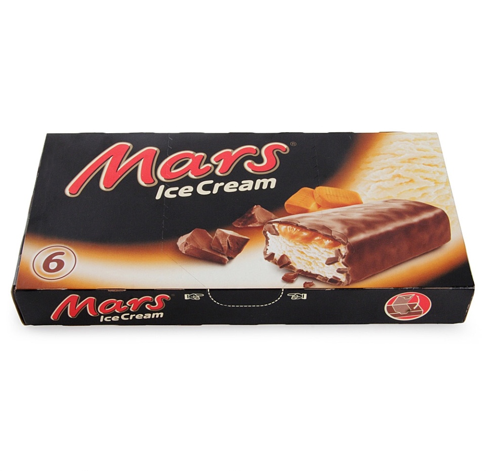

Мороженое Mars батончик 6 шт. 50.5 г
