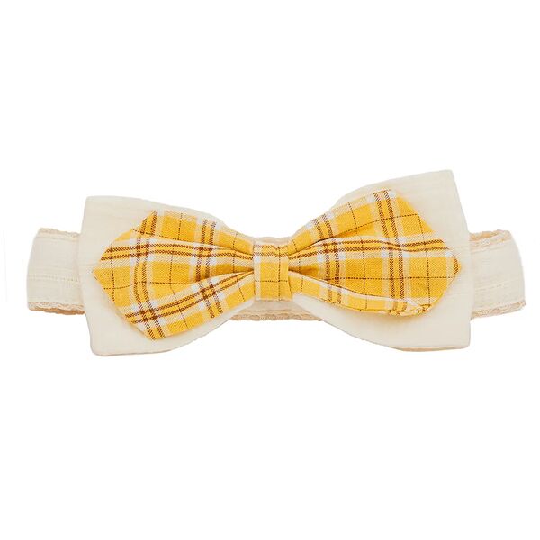 Бантик-ошейник Pure Sun для кошек и собак желтый 22-35см