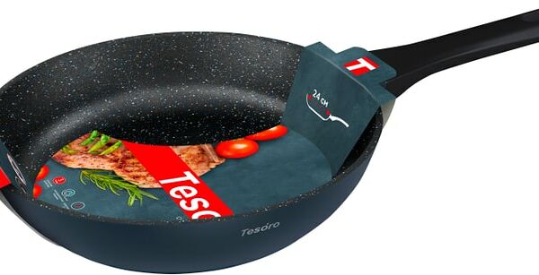 Сковорода Tesoro Florence blue 24см