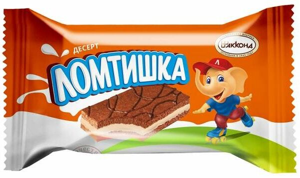 Десерт Ломтишка карамелизированное молоко ТМ Акконд