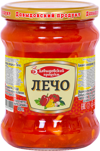

Лечо Давыдовский Продукт 450 г