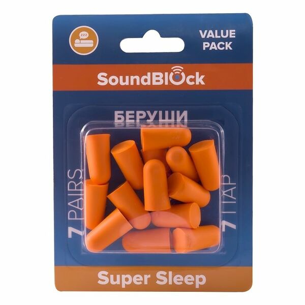 Soundblock Value Pack Пенные беруши 7 пар