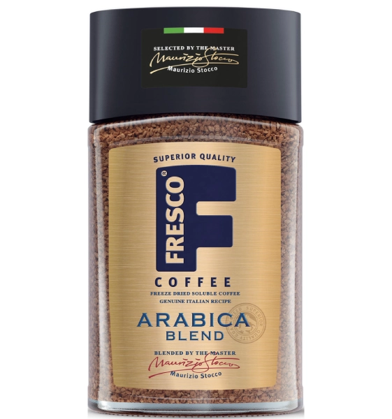 

Кофе растворимый Fresco Arabica Blend натуральный сублимированный 190 г