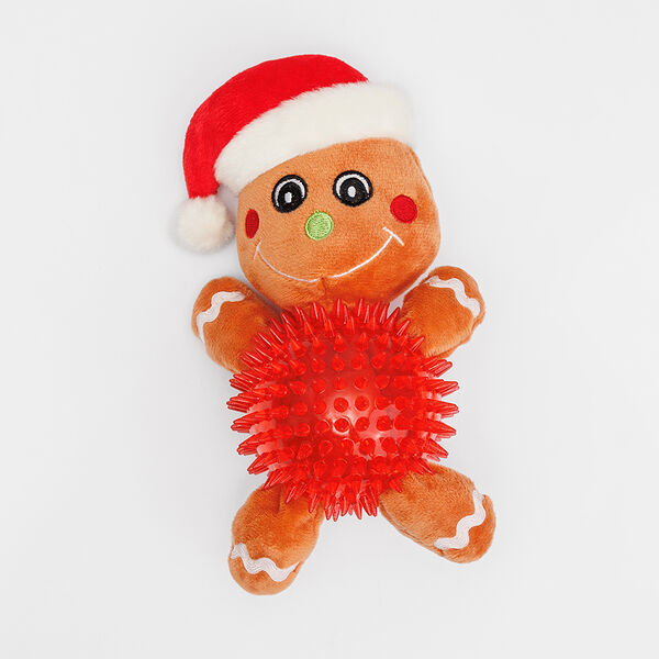 Игрушка для собак Пряничка New Year, 23х18х6 см