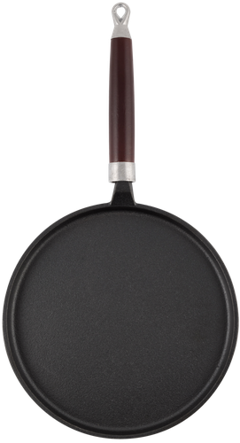 

Сковорода блинная MALLONY 22см чугун деревянная ручка Арт. 985028