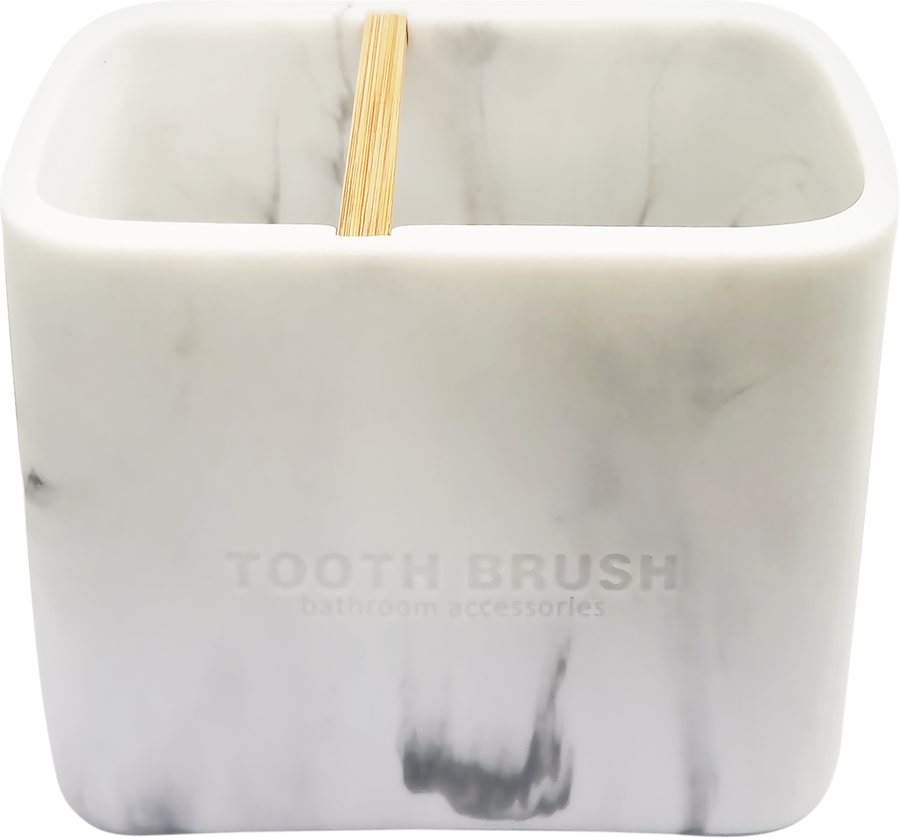 

Стакан для зубных щеток HOMECLUB Marble полирезина, дерево Арт. LK2073102K