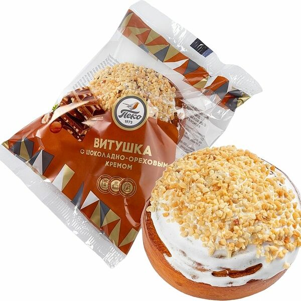 Сдоба Пеко с шоколадно-ореховым кремом 80г