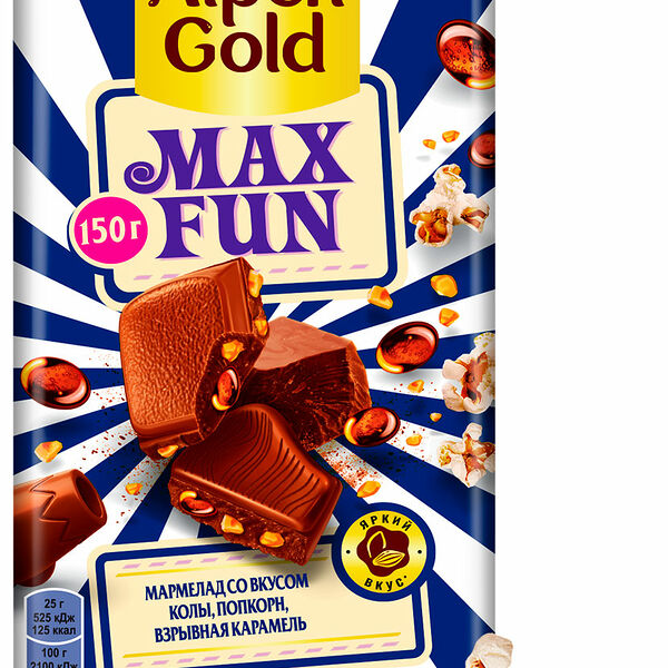 Шоколад Alpen Gold Max Fun